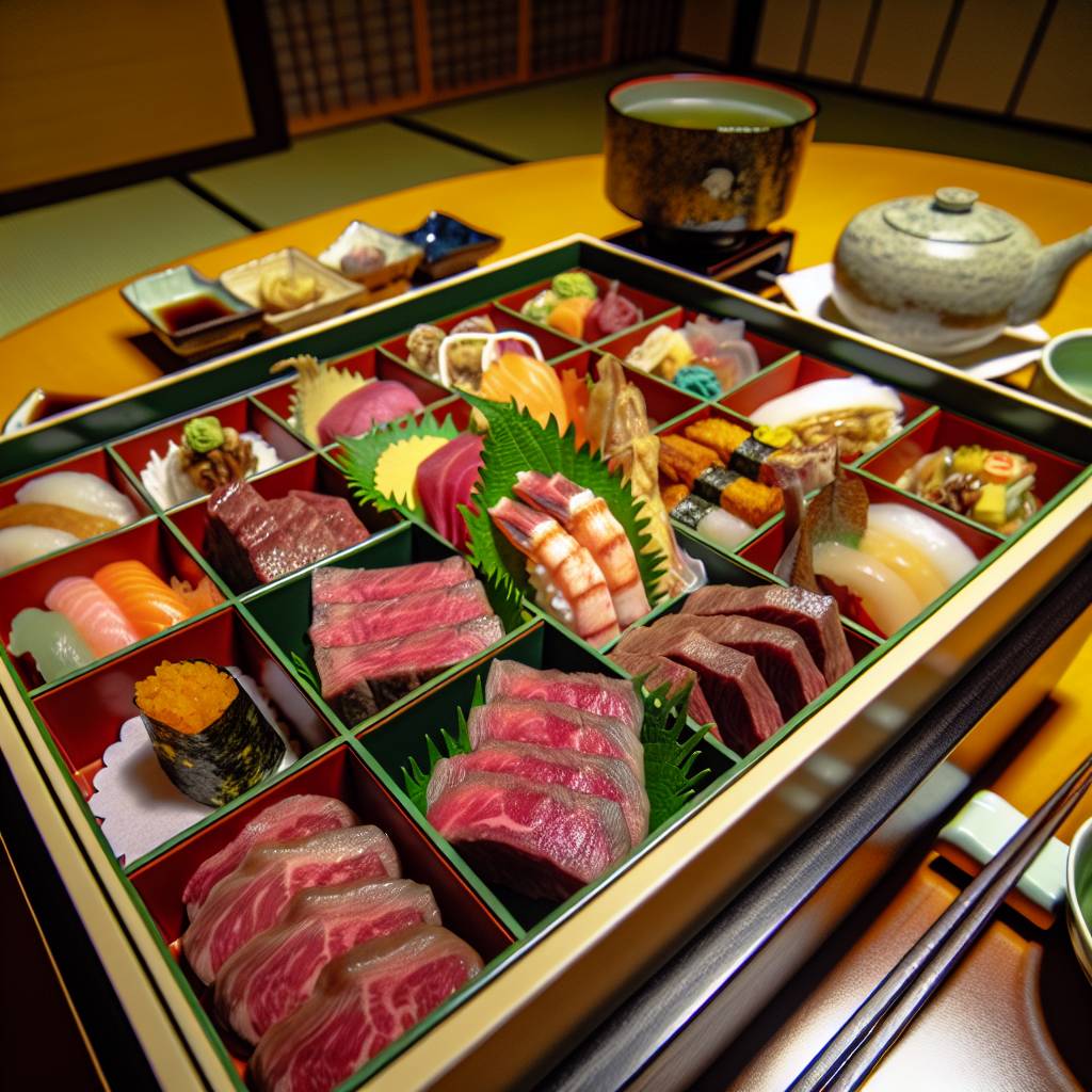 松阪牛の贅沢仕出し弁当で味わう日本料理の真髄