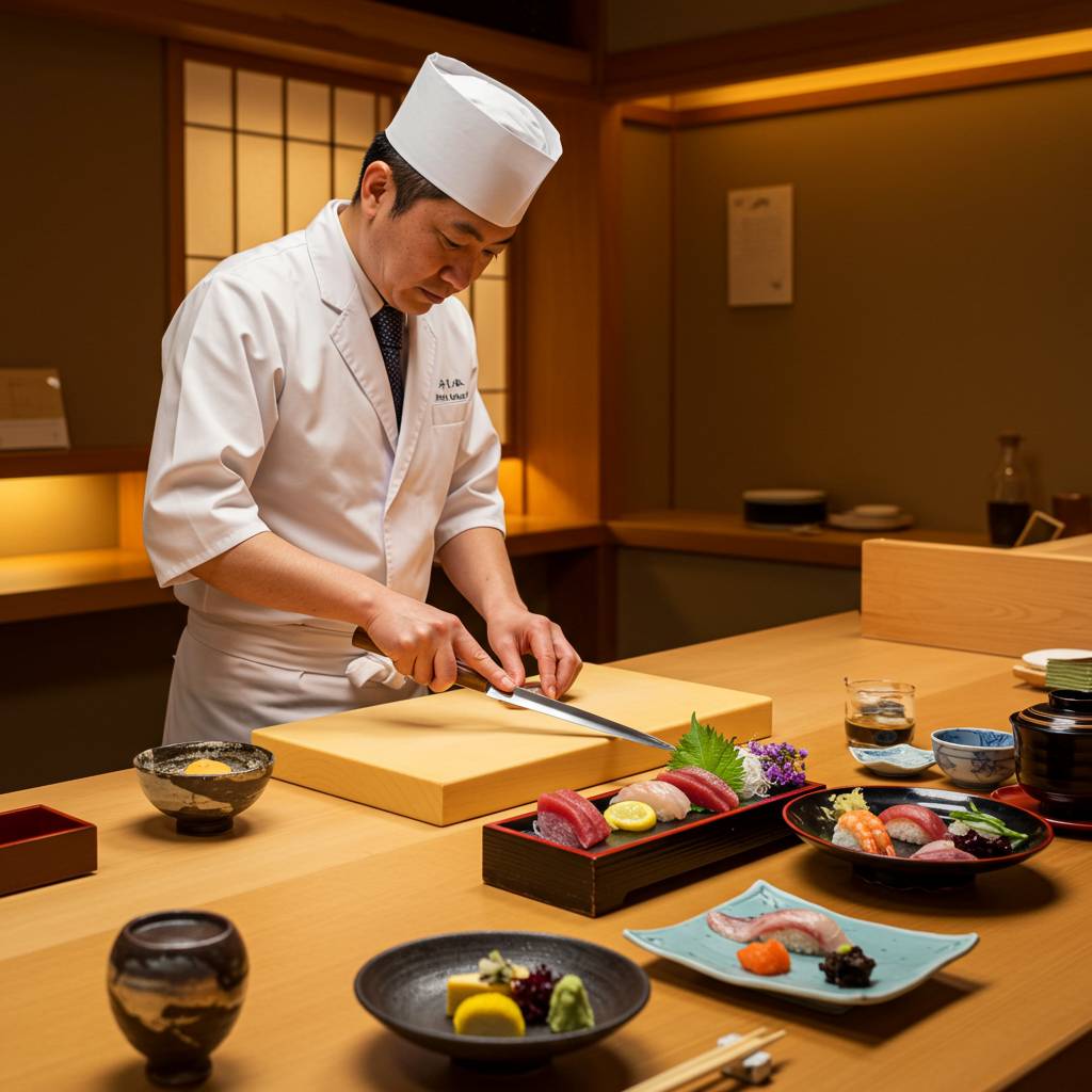 日本料理の伝統を守る：しげよしの匠の技